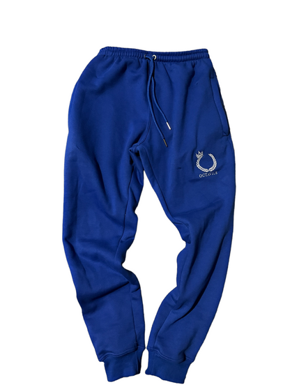 OCTAVIUS Logo Sweats - Blue/White