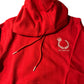 OCTAVIUS Logo Hoodie - Red/White