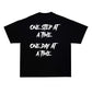 Octavius Motto T-Shirt Black/White