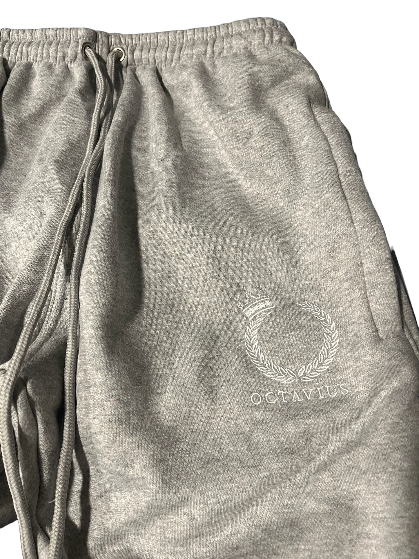 OCTAVIUS Logo Sweats - Grey/White