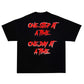 Octavius Motto T-Shirt Black/Red/White