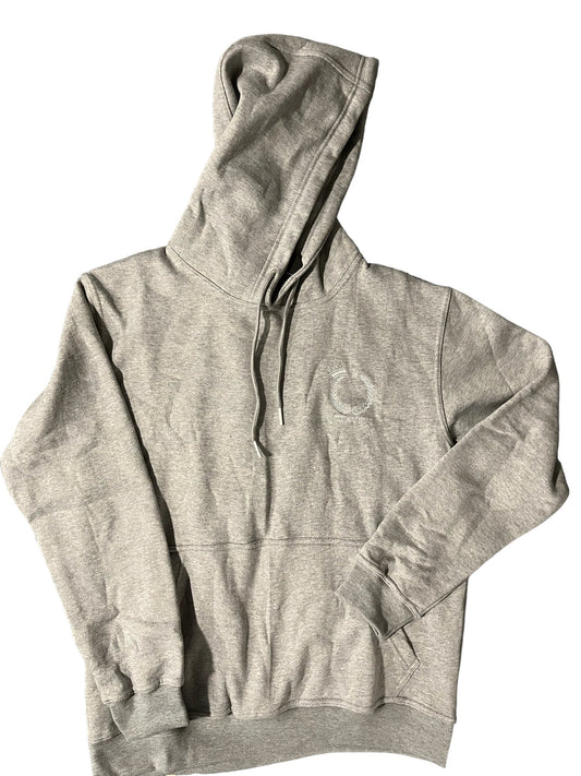 OCTAVIUS Logo Hoodie - Grey/White